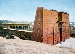 Horus-templet, Edfu, Egypten, 20. århundrede af Unbekannt