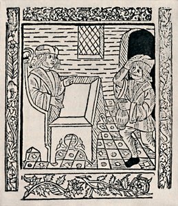 Lejer betaler leje, 1523, 1903 af Unbekannt