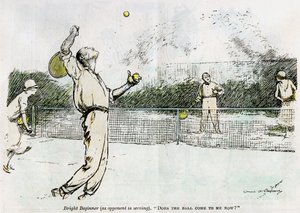 Tennis, 1920 af Unbekannt