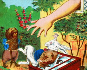Det gør du ikke, tænkte Alice, c1900. af Unbekannt