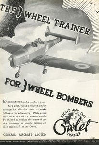 Den 3-hjulede træner til 3-hjuls bombefly, 1941. af Unbekannt