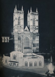 Abbey Church of St. Peter, Westminster, viser det midlertidige anneks, 1937 af Unbekannt