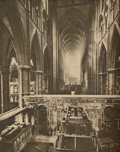 The Abbeys Grand Interior: Ser mod vest fra Confessorens kapel, c1935. af Unbekannt