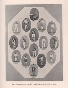 Aboriginerne, der besøgte England i 1868, 1912. af Unbekannt