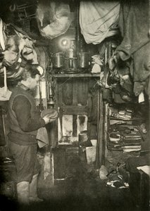 Acetylengasanlægget, over døren, c1908, 1909 af Unbekannt