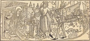 Magiernes tilbedelse, sandsynligvis 1486. af Unbekannt