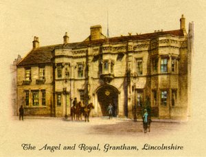 The Angel and Royal, Grantham, Lincolnshire, 1936. af Unbekannt