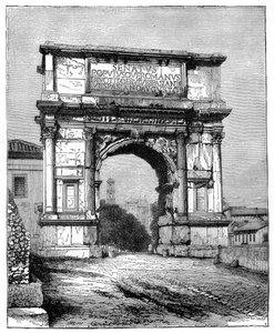 Titusbuen, Rom, Italien, 1882 af Unbekannt