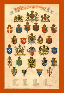 Alle nationers våben, 1858. af Unbekannt