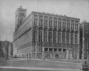 Auditoriet, Chicago, c1897. af Unbekannt