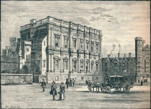 The Banqueting House, Whitehall, London, 17. århundrede 1905 af Unbekannt