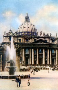 Basilikaen Sankt Peter, Rom, 1926 af Unbekannt