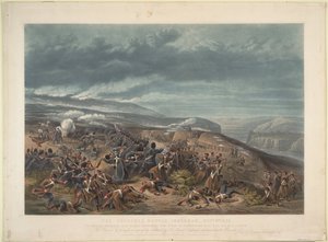 Slaget ved Inkerman den 5. november 1854, 1855 af Unbekannt