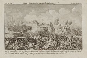 Slaget ved Jemappes, 1792. af Unbekannt
