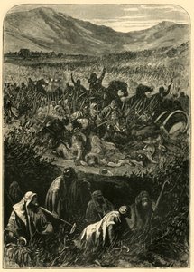 Slaget ved Michmash, 1890. af Unbekannt