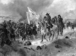 Slaget ved Ramillies, 1706 af Unbekannt