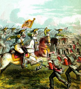 Slaget ved Waterloo, 1815, c1850