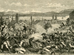 Slaget ved Zürich, 1799, 1890. af Unbekannt