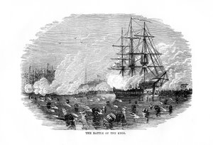 Slaget ved Kegs, 6. januar 1778, 1872 af Unbekannt