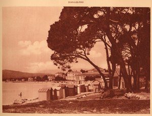 Stranden, Juan-les-Pins, 1930. af Unbekannt