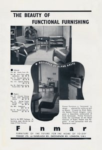 Skønheden ved funktionel indretning - Finmar, 1939 af Unbekannt