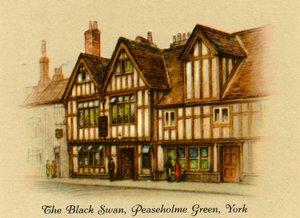 The Black Swan, Peasholme Green, York, 1936. af Unbekannt