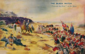 The Black Watch. Forward the 42nd! at the Alma, 1854, 1939 af Unbekannt