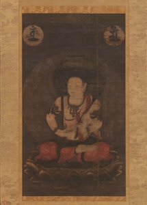 T Bodhisattva Manjushree Manju Basatsu, 13. århundrede. af Unbekannt