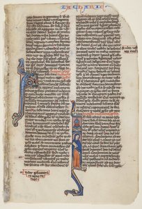 Zakarias Bog (blæk på vellum) af Unbekannt
