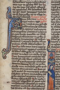 Zakarias Bog (blæk på vellum) af Unbekannt
