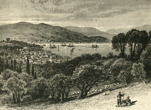 Bosporus, fra Therapia, 1890. af Unbekannt