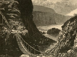 Broen, Carrick-A-Rede, 1898. af Unbekannt