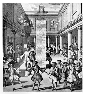 The Bubblers Bubble eller The Devil Take the Bagerste, 1720 af Unbekannt