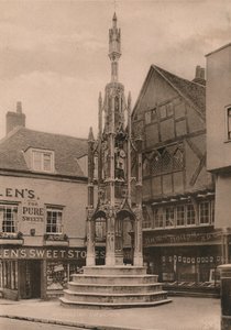 The Buttercross, Winchester, Hampshire, begyndelsen af det 20. århundrede af Unbekannt