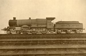 The Caerphilly Castle 4-6-0, Great Western Railway, 1930. af Unbekannt