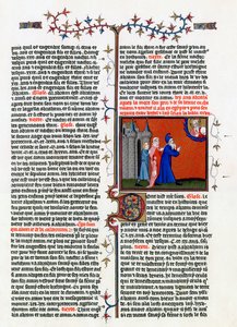The Call of Abraham, begyndelsen af det 15. århundrede af Unbekannt