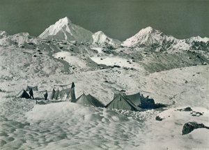 Lejren under Jongsong La, c1903 af Unbekannt
