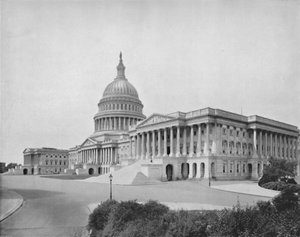 Capitol, Washington, 1800-tallet af Unbekannt
