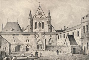 Karmelitterklosteret på Rue dEnfer, Paris, 1915 af Unbekannt