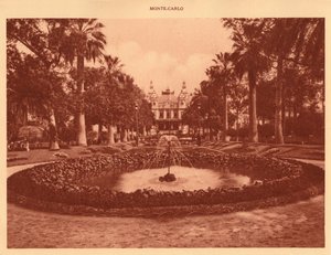Kasinoet, Monte Carlo, 1930. af Unbekannt