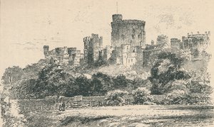 Slottet fra Berkshire Shore, 1895 af Unbekannt
