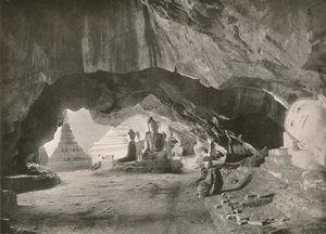 Hulerne ved Moulmein, 1900. af Unbekannt