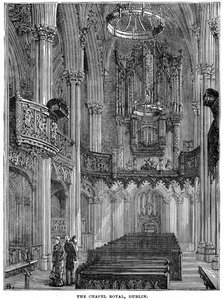 The Chapel Royal, Dublin, 1800-tallet af Unbekannt