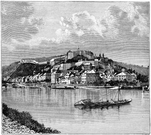 Citadellet i Namur, 1898 af Unbekannt