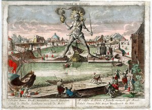 Kolossen af Rhodos, 1760 af Unbekannt