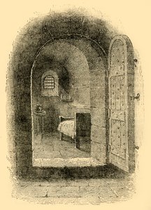 The Condemned Cell in Newgate, c1872. af Unbekannt