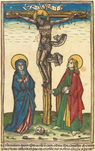 Korsfæstelsen, ca. 14901500. af Unbekannt