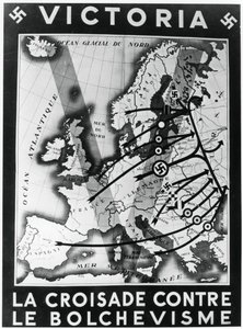The Crusade against Bolshevism, Vichy fransk propagandaplakat, 1941