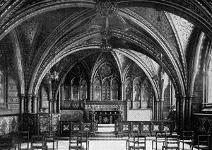 The Crypt Chapel, Westminster, c1920 af Unbekannt
