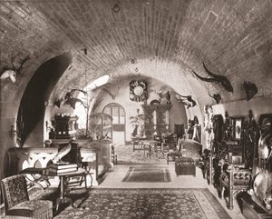 Krypten, Glamis Castle, Forfar, Skotland, 1894. af Unbekannt